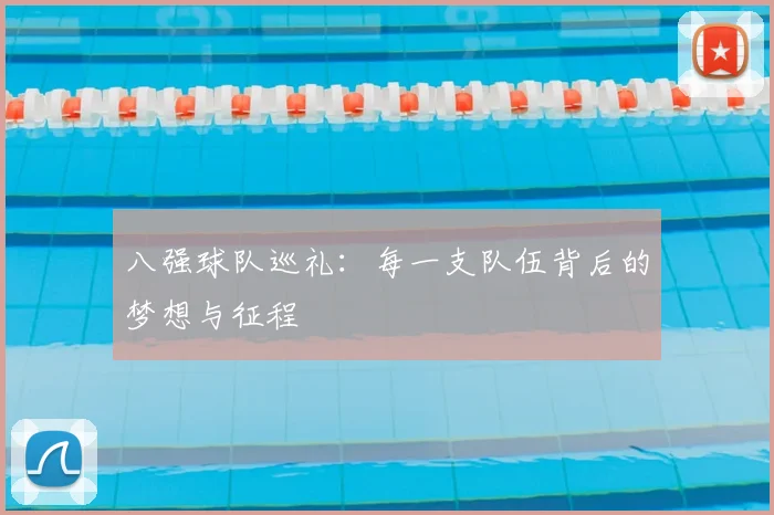 八强球队巡礼：每一支队伍背后的梦想与征程